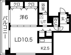BLUE TREE111の間取り画像