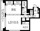 BLUE TREE111の間取り画像