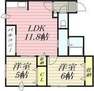 カーム19の間取り画像