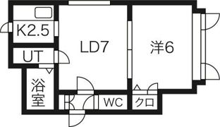 フォレスト月寒の間取り画像