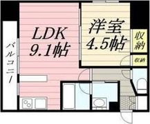 プレジデント豊平の間取り画像