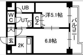 ensoleille山鼻の間取り画像