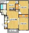 ハイパールN18の間取り画像