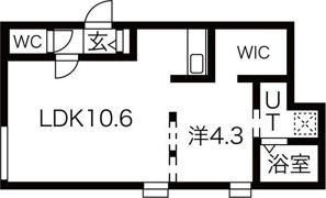 BellTree南9条の間取り画像