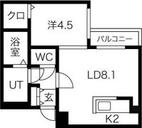 コローレ元町の間取り画像