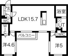 リベルタ澄川の間取り画像