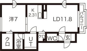 ソレアードの間取り画像