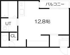 Libertia苗穂駅前の間取り画像
