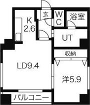 ラプラス裏参道の間取り画像