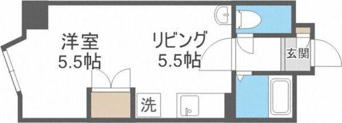 アロンハイツの間取り画像