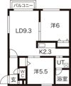 ソレイル元町の間取り画像
