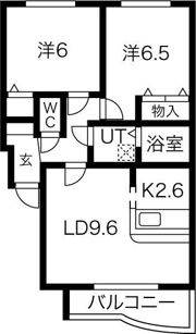 レジデンス福住駅前の間取り画像