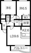 レジデンス福住駅前の間取り画像
