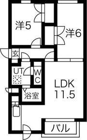 ファーストプレイスの間取り画像