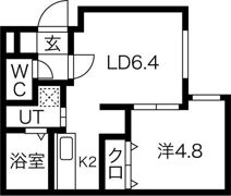 サクラブール澄川の間取り画像