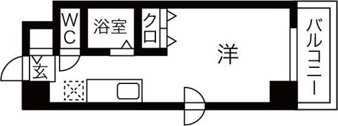メゾンクレスト元町の間取り画像