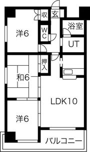ベルサエレンシアの間取り画像