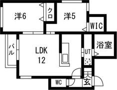 KKルミナスの間取り画像