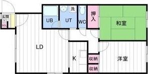 コーポ未来の間取り画像