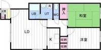 コーポ未来の間取り画像