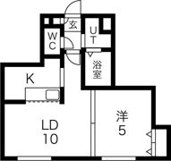 エムズ豊平22の間取り画像