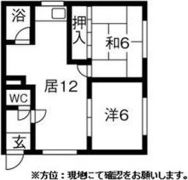 グリーンコーポBの間取り画像