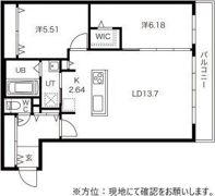 VILLETTA山の手の間取り画像