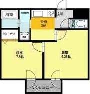 藤井ビル北23条IIの間取り画像