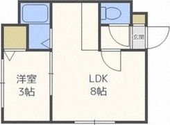 クリフ澄川の間取り画像