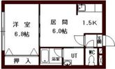 カーサ菊水の間取り画像