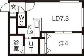ブリランテ中島公園の間取り画像
