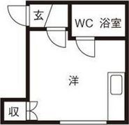 コーポライフ二十四軒Nの間取り画像