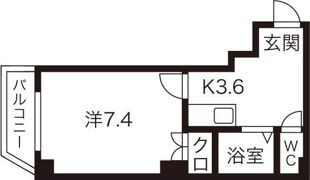 ヒルサイドシティの間取り画像