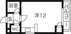 白栄ビル南郷の間取り画像