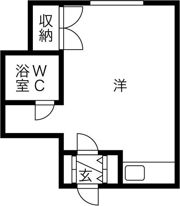 プレイス円山の間取り画像