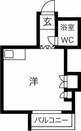 シティハイム1の間取り画像