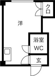 リバーサイド菊水の間取り画像