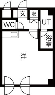 ガーデンヒルズ琴似の間取り画像