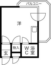 ドミニオン琴似の間取り画像
