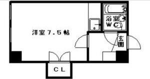 ホワイトビルAの間取り画像