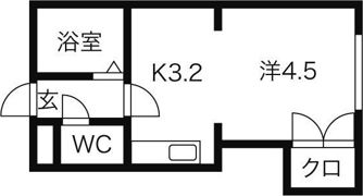 ノースシティ22の間取り画像