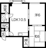 グリーンヒルズの間取り画像