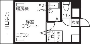 ドミール札幌の間取り画像