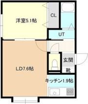 エルムパーク白石の間取り画像