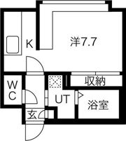 Gareria＋H （ガレリアプラスエッジ）の間取り画像