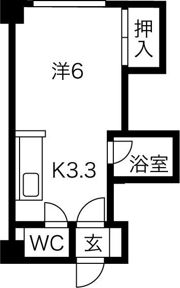 グランドールイケダの間取り画像