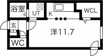 メニーズコート元町西の間取り画像