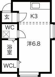 ランドパークス平岸の間取り画像