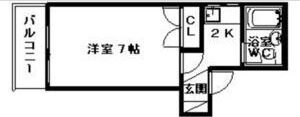 フロンティア北1条の間取り画像