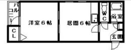 ジュオ山鼻の間取り画像